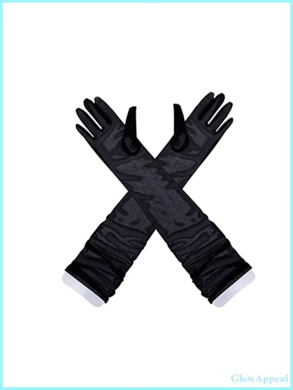 Women Long Lace Opera Gloves Elbow Length Fingerless Bridal Wedding Cosplay